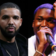 Drake; Meek Mill
JUSTIN SULLIVAN/GETTY IMAGES; ROB KIM/GETTY IMAGES FOR WATCHLOUD.COM